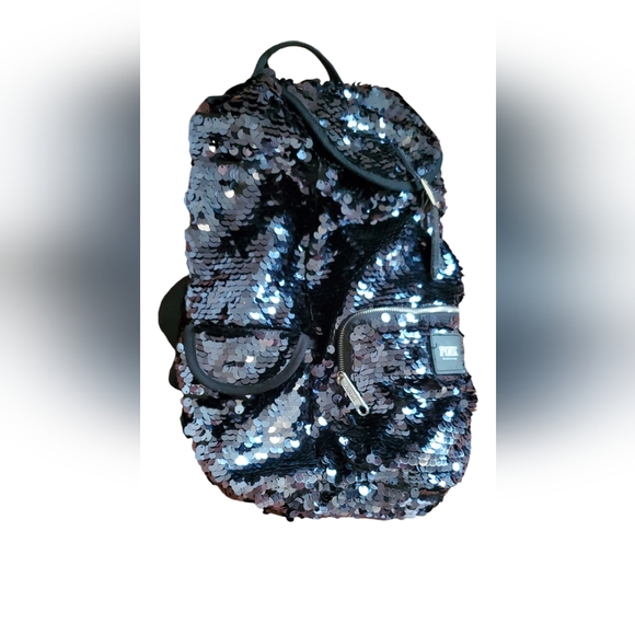 Pink Victoria Secret sequin Backpack - Picture 3 of 8